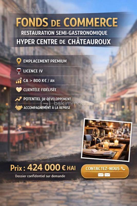 Commerce à CHATEAUROUX