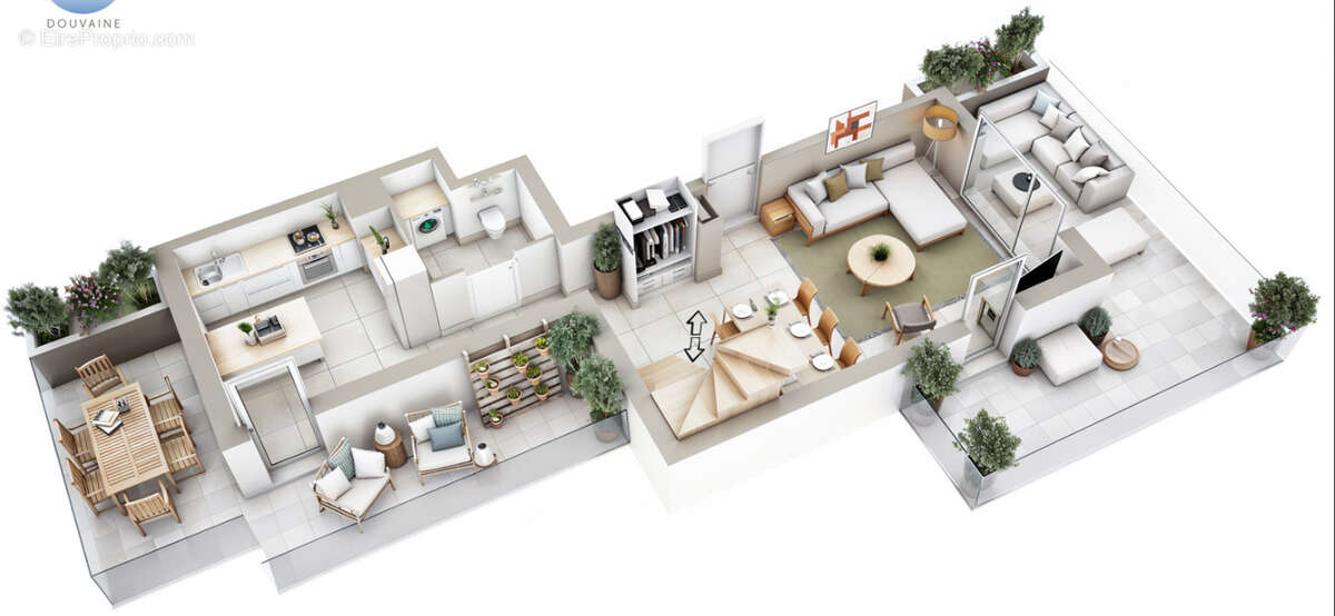 Appartement à DOUVAINE