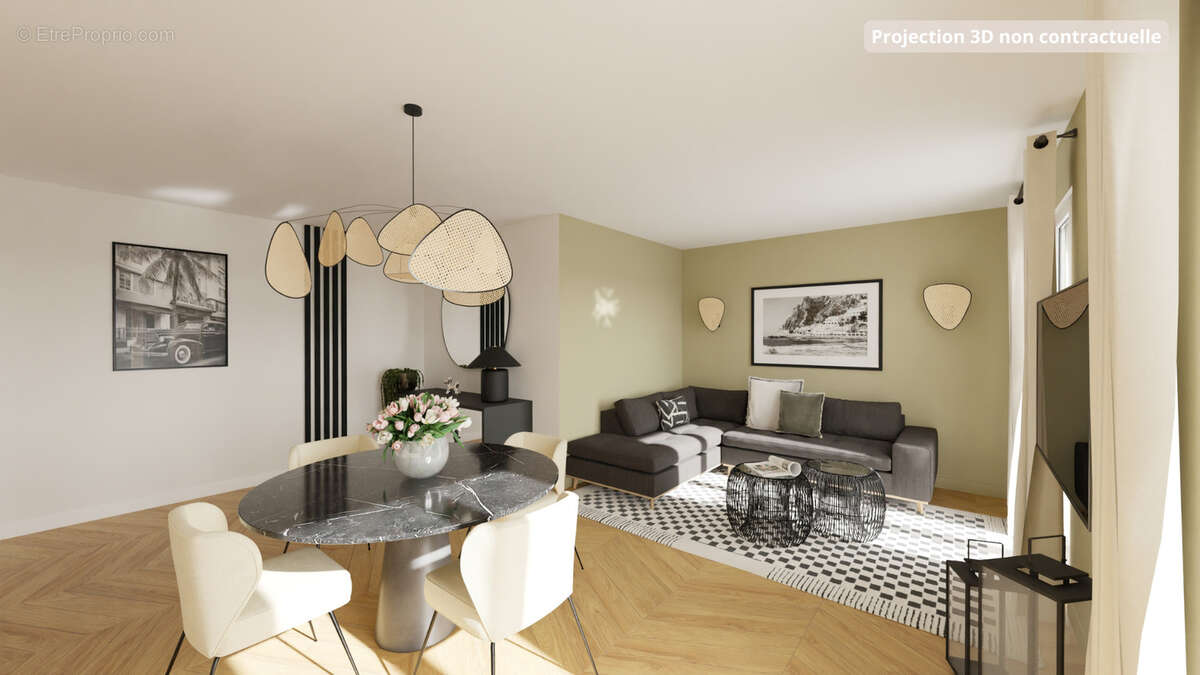 Appartement à LA TOUR-DE-SALVAGNY