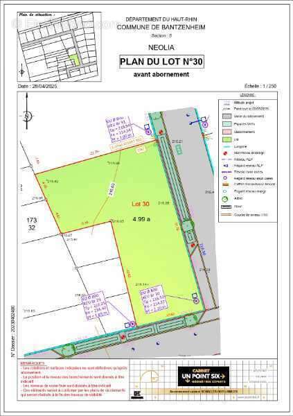 Terrain à BANTZENHEIM