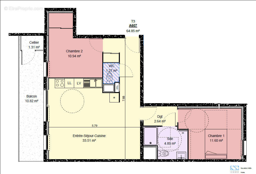 Appartement à DIJON