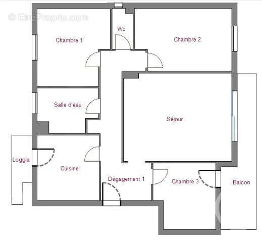 Appartement à MONTAUBAN