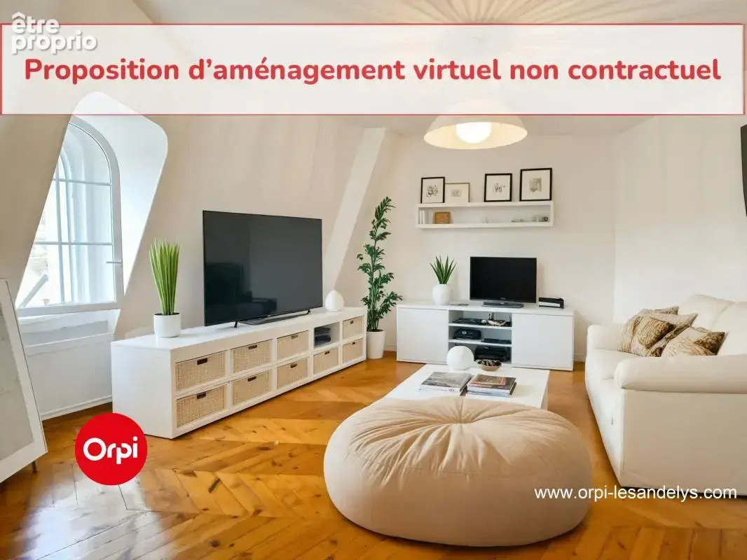 Les Andelys Centre ville-  Appartement T2 avec ascenseur - 59 m² - photo 3