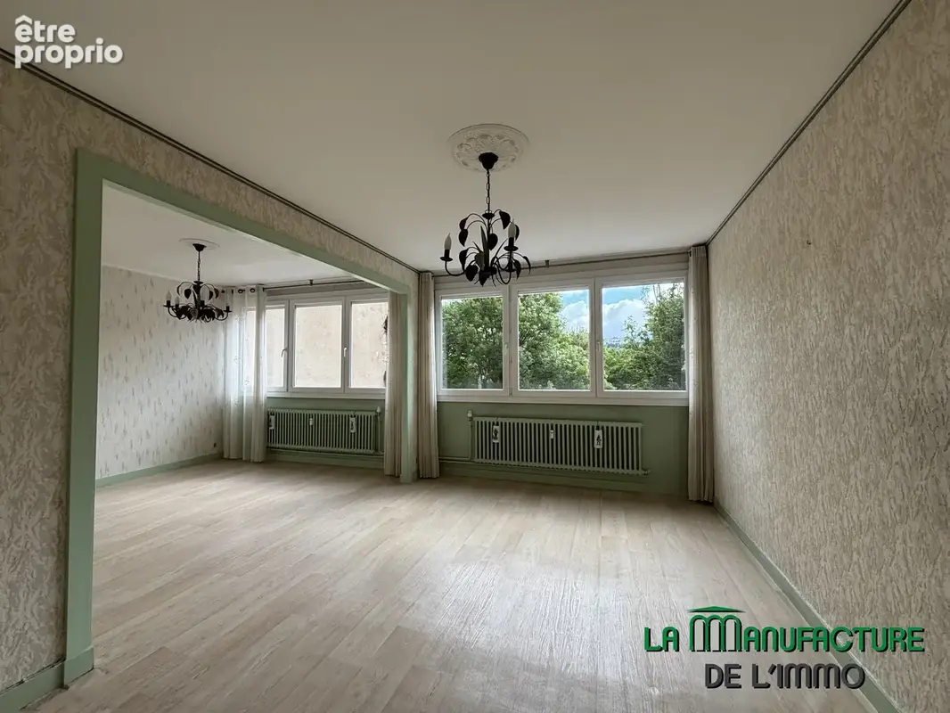 Saint etienne bellevue - appartement t4  traversant et lumineux de 79,28m2 avec 2 chambres + cave - photo 10