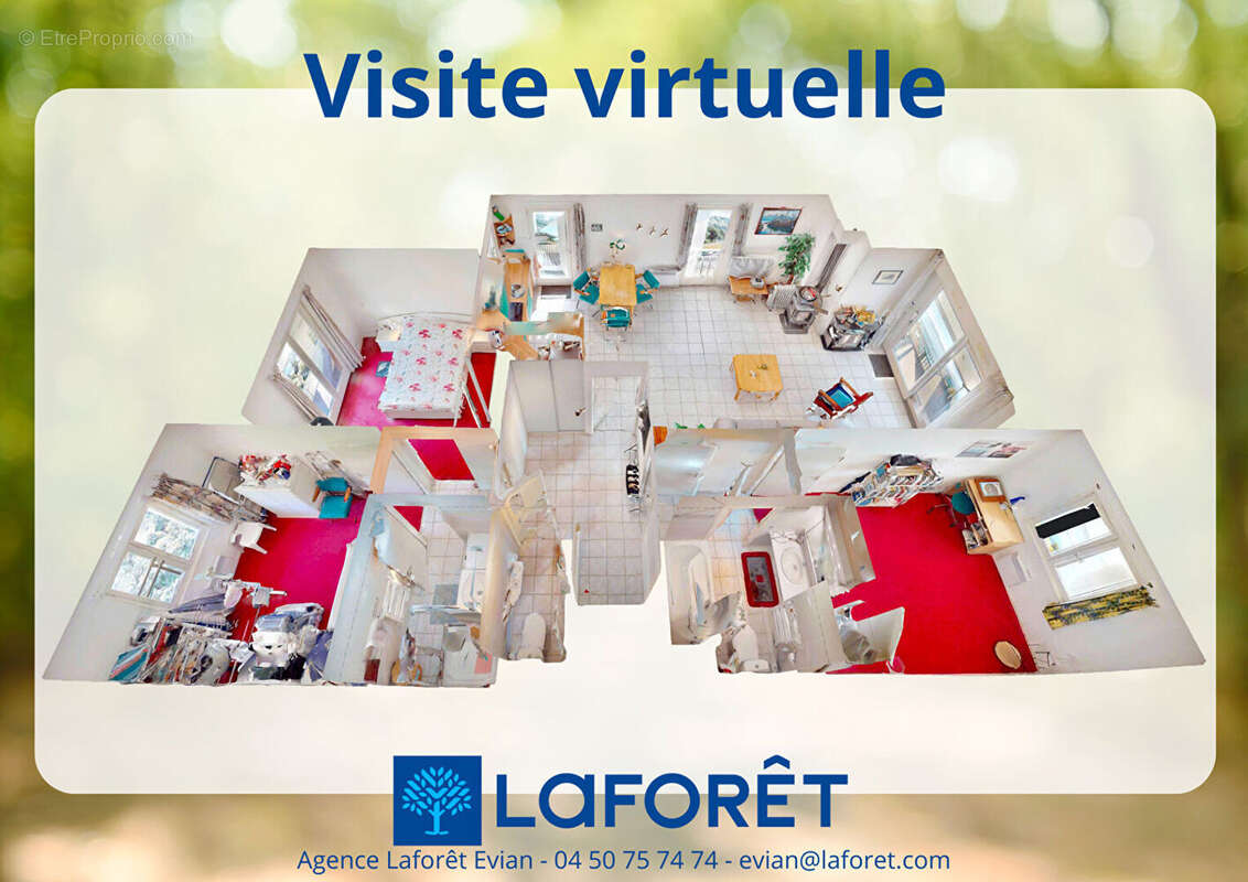 Appartement Saint Gingolph 4 pièces  83.36m²  avec vue lac panoramique - photo 9
