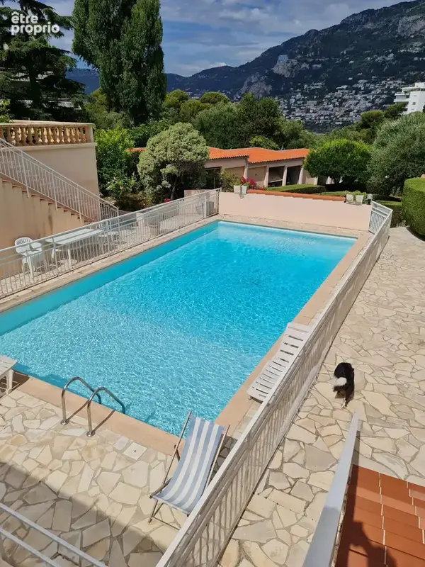 Roquebrune Cap Martin 3 pièces avec jardin, garage,  piscine et vue mer - photo 14