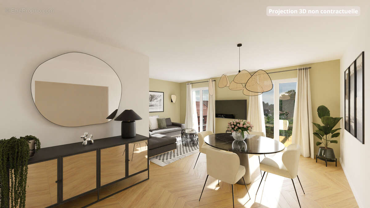 Appartement à LA TOUR-DE-SALVAGNY