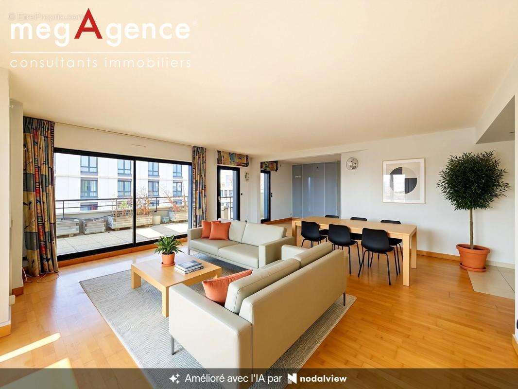 Caen mémorial – dernier étage, 127 m2  – superbe appartement duplex t4  avec terrasse - photo 5