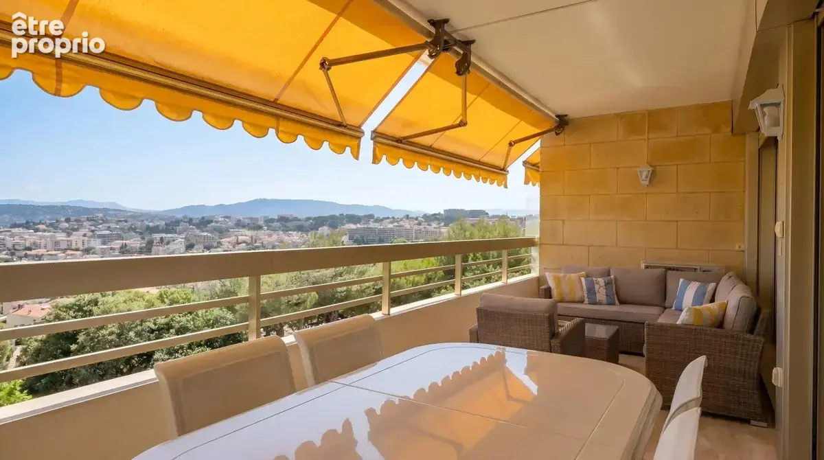  Le Cannet résidentiel — 3 pièces 80 m², vue mer, terrasse - photo 3