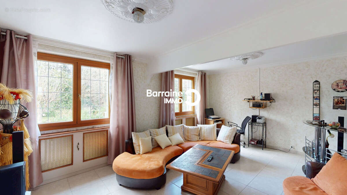 Exclusivite a vendre brest  maison independante terrain de 3500m²  appartement independant - photo 5