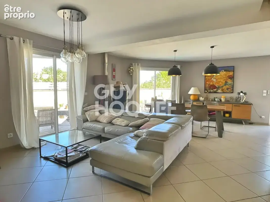 POLLESTRES, Maison 125 m², 3 Faces, 4 chambres, piscine, garage - photo 7