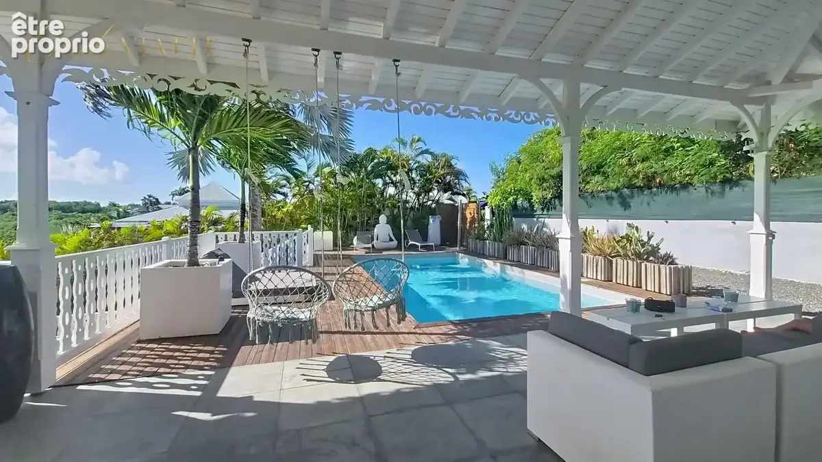 Villa d'exception à vendre, piscine, Mer à pieds, 5 pièces SAINT FRANCOIS (971) - photo 2