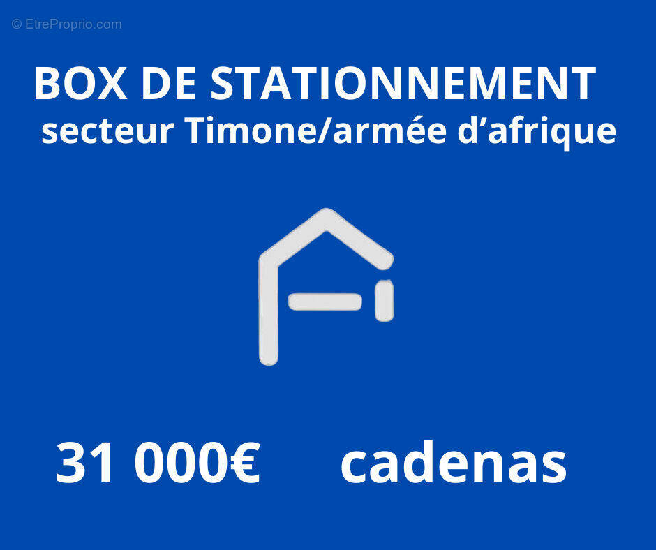 Parking à MARSEILLE-10E