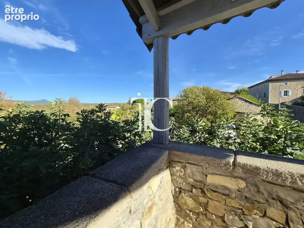Maison de hameau en pierre avec terrasse et belle vue  sud ardèche - photo 2
