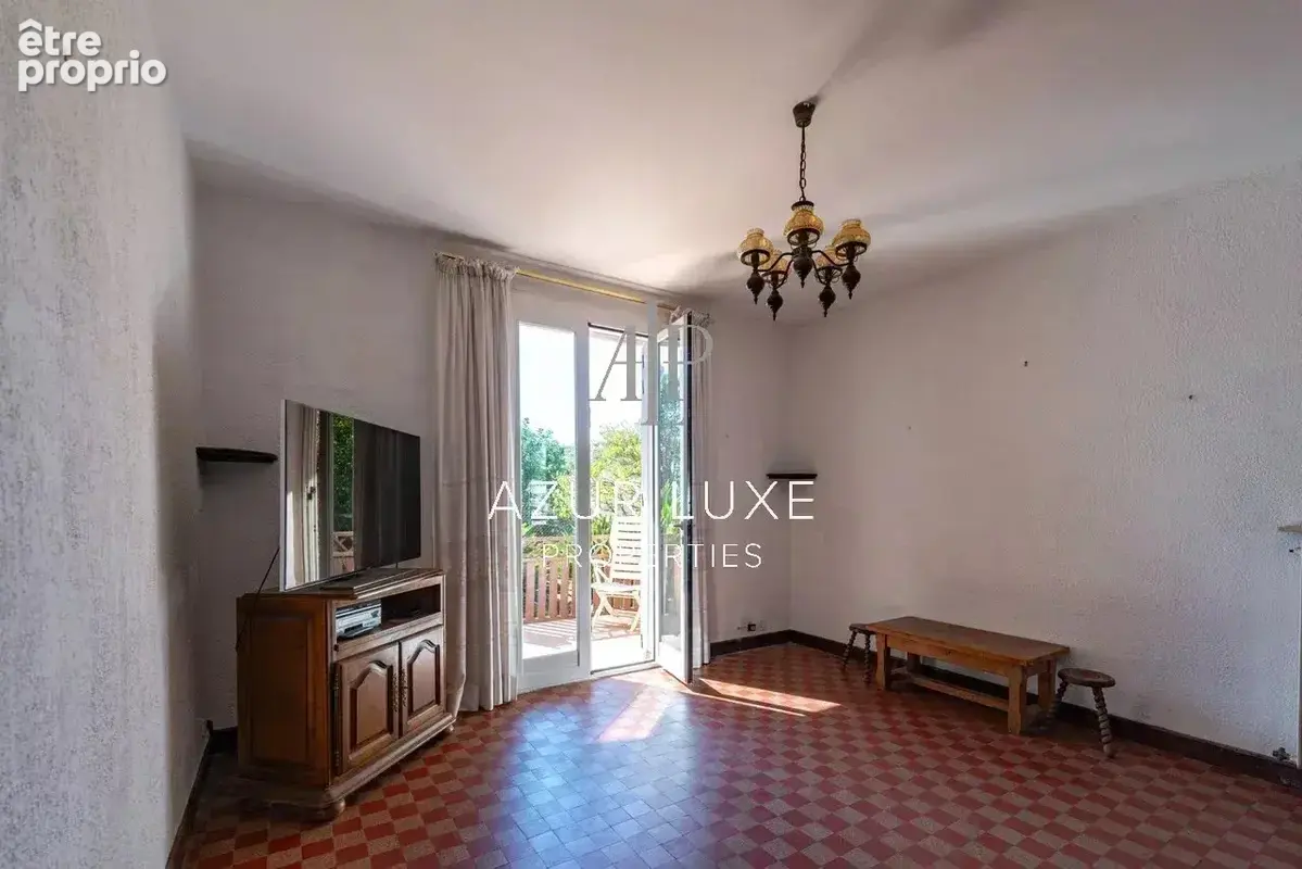 Col de villefranche - rez de villa a renover - parking - vue mer - photo 4