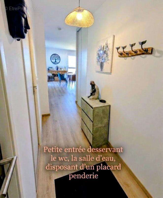 URGENT : Aux portes de Caen et à 10 mn de la plage de Ouistreham, beau T3 avec grand balcon sans vis à vis - photo 10