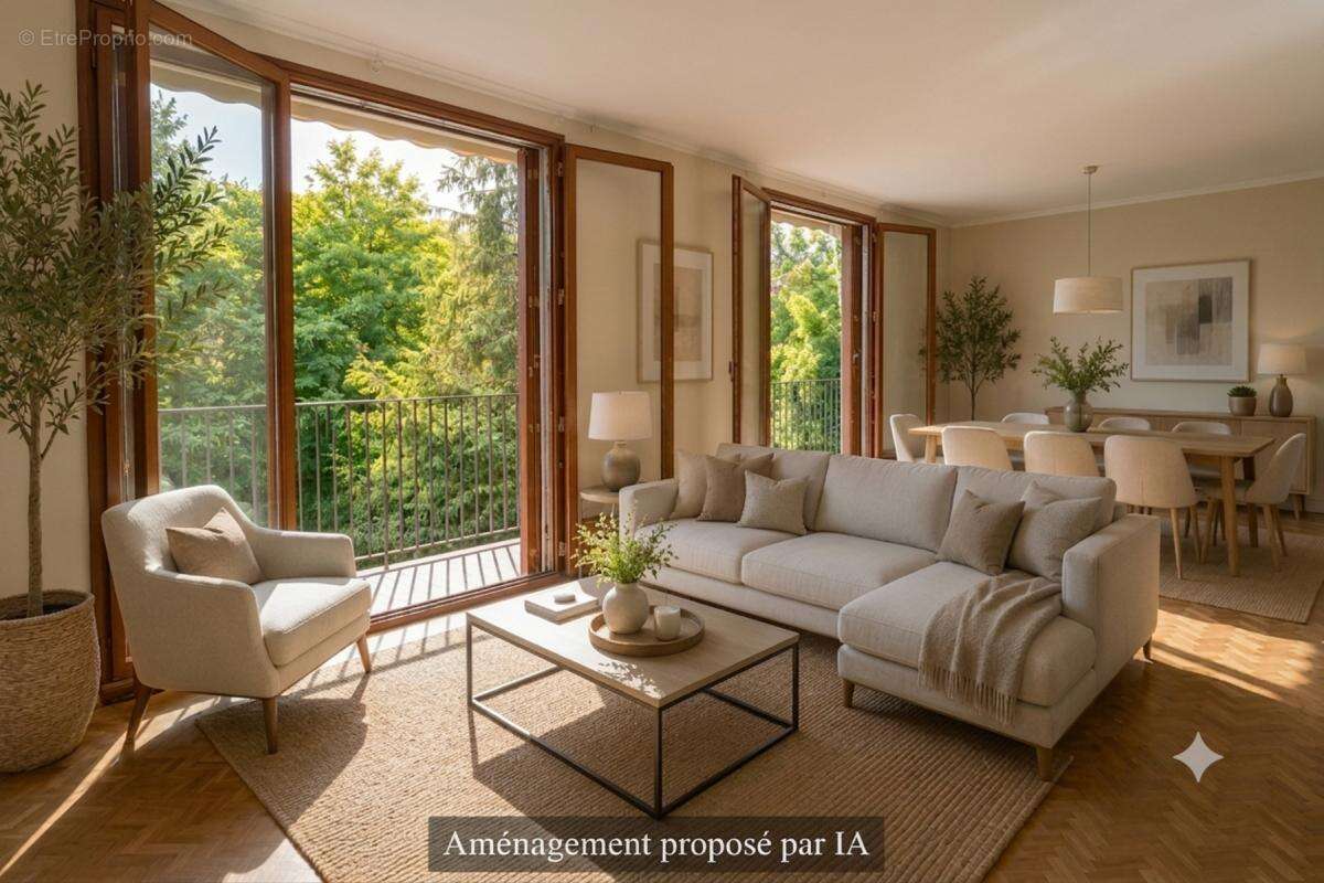 Appartement de 5 pieces dans petite residence arboree de mareil marly - photo 3