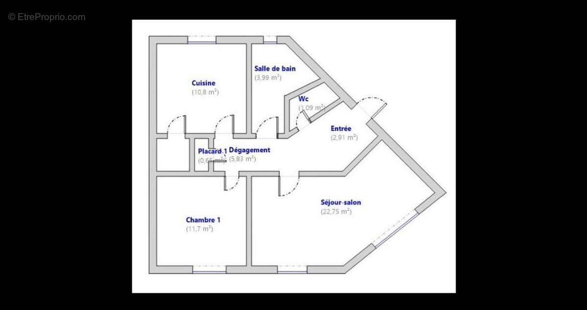 Appartement à ALBERTVILLE