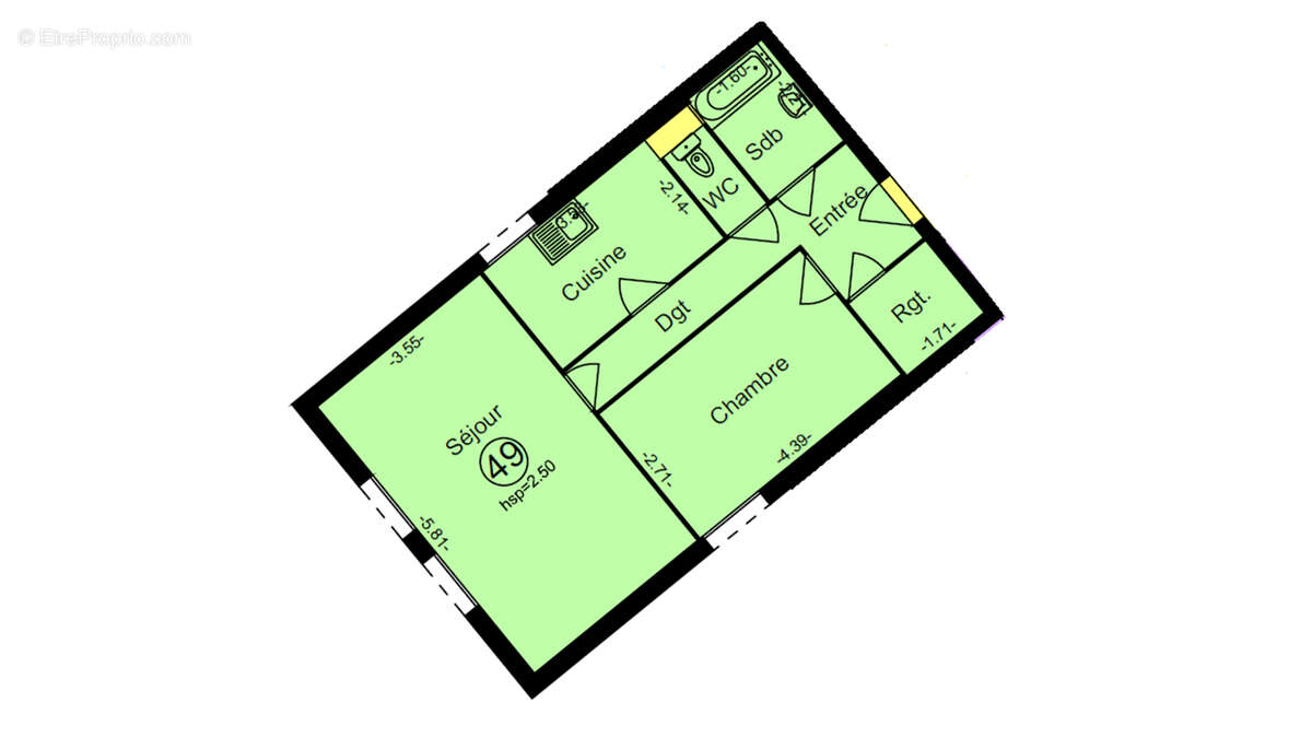 Appartement à MAGNY-LE-HONGRE