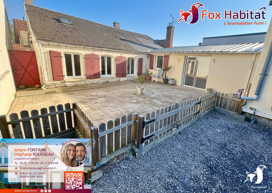 Maison à VILLERS-OUTREAUX