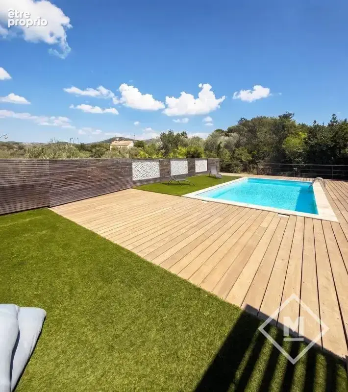 vente maison plain pied avec piscine cuisine d'été garage Allauch DPE C - photo 2