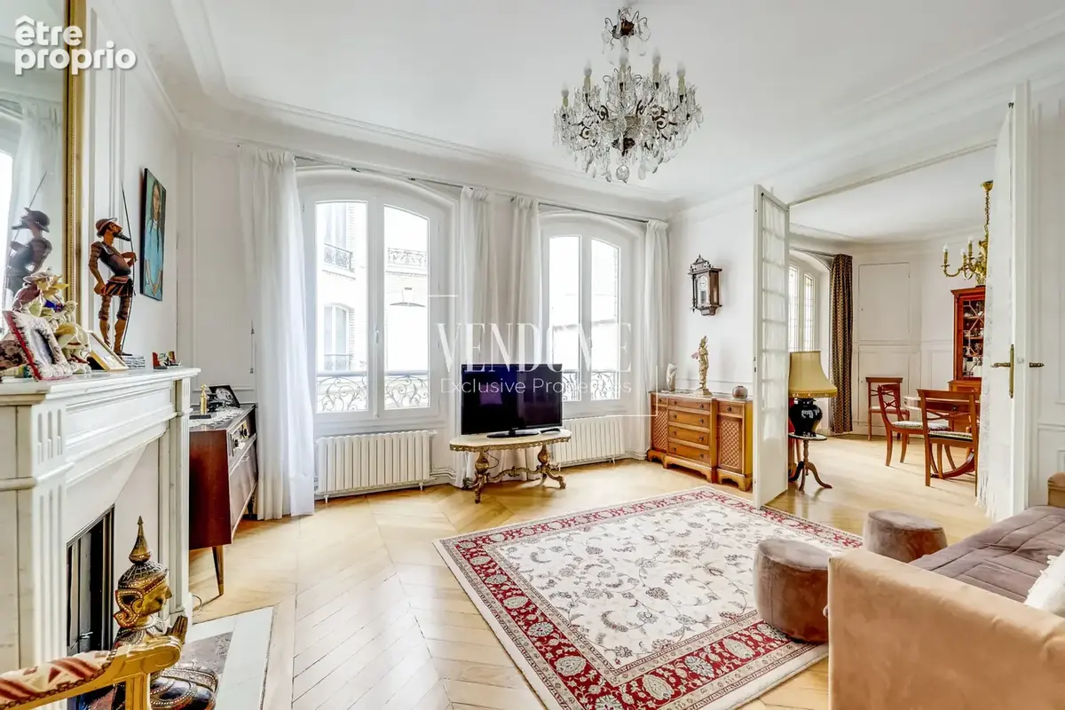 Paris 17: batignolles - appartement de charme de 93 m2 - photo 3