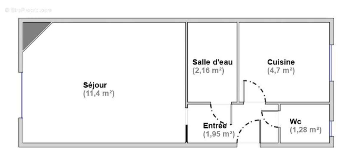 Appartement à PARIS-18E