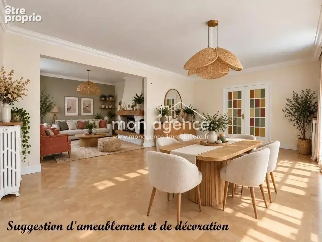 La Neuville Chant d'Oisel (76520)  - Maison familiale lumineuse – 4 chambres, sous-sol complet et jardin arboré - photo 7