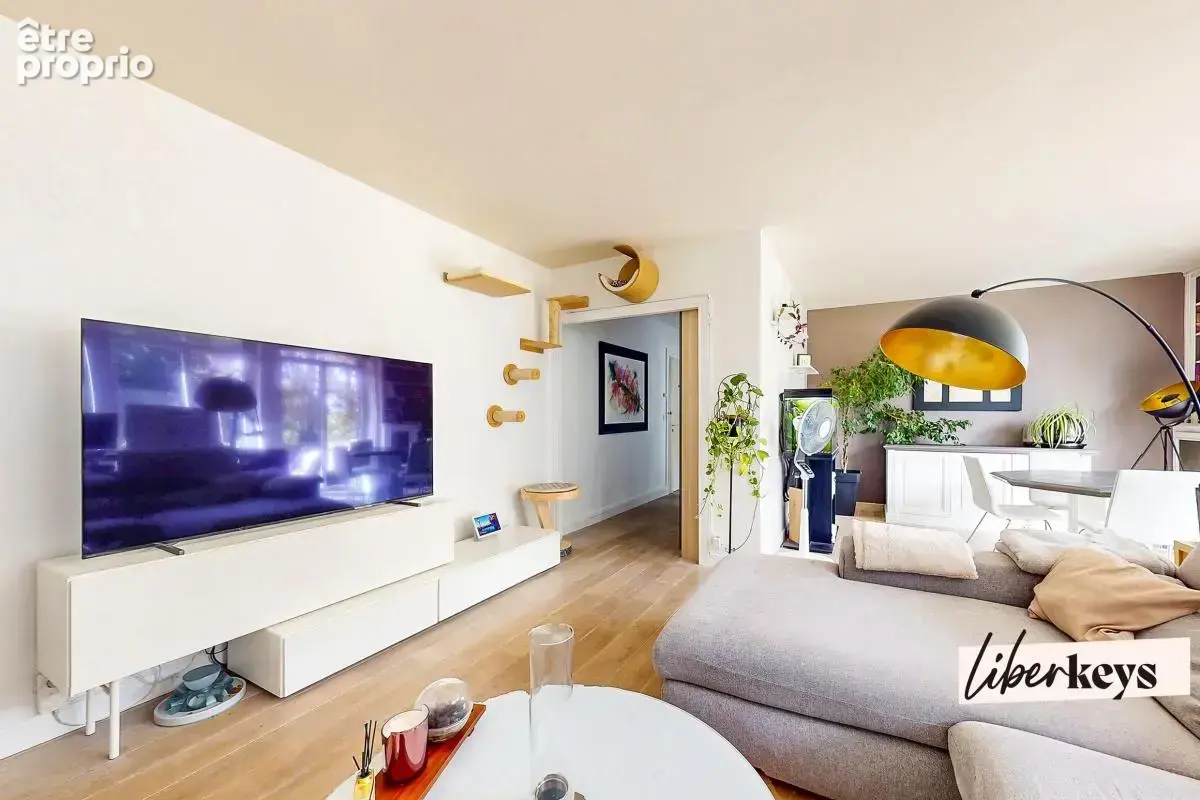 Saint-cloud – 3 pièces de 84 m² – calme, sans vis-à-vis – deux balcons – cave - photo 8