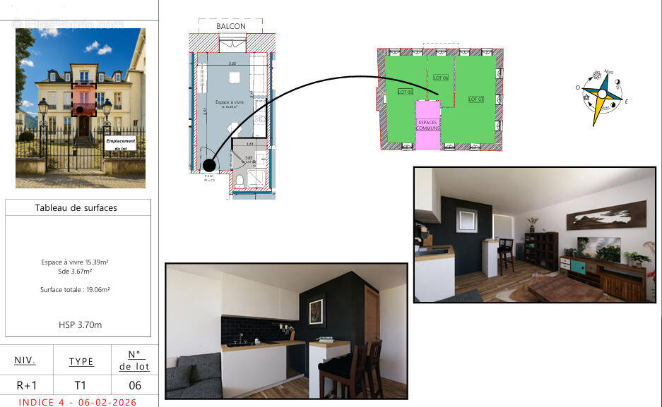 Appartement à BAGNERES-DE-LUCHON