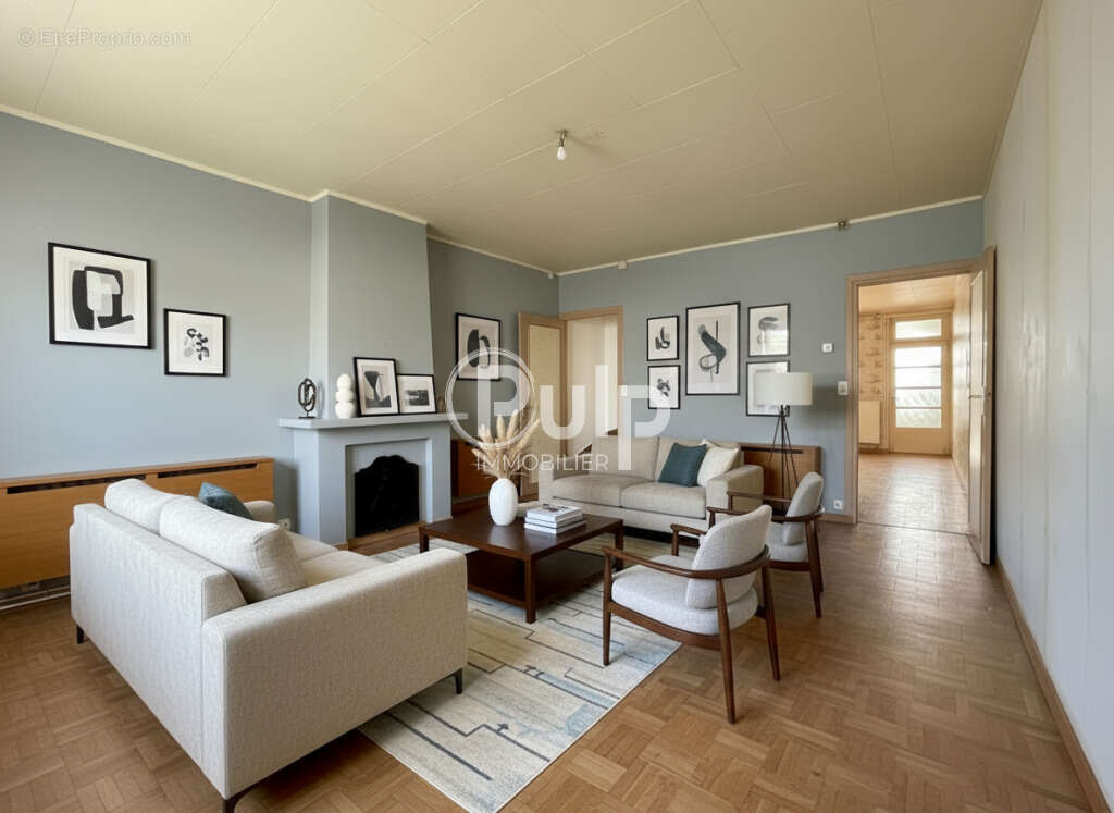 Maison mitoyenne partiellement rénovée - 122 m² - 4 chambres - Inchy-en-Artois - photo 2