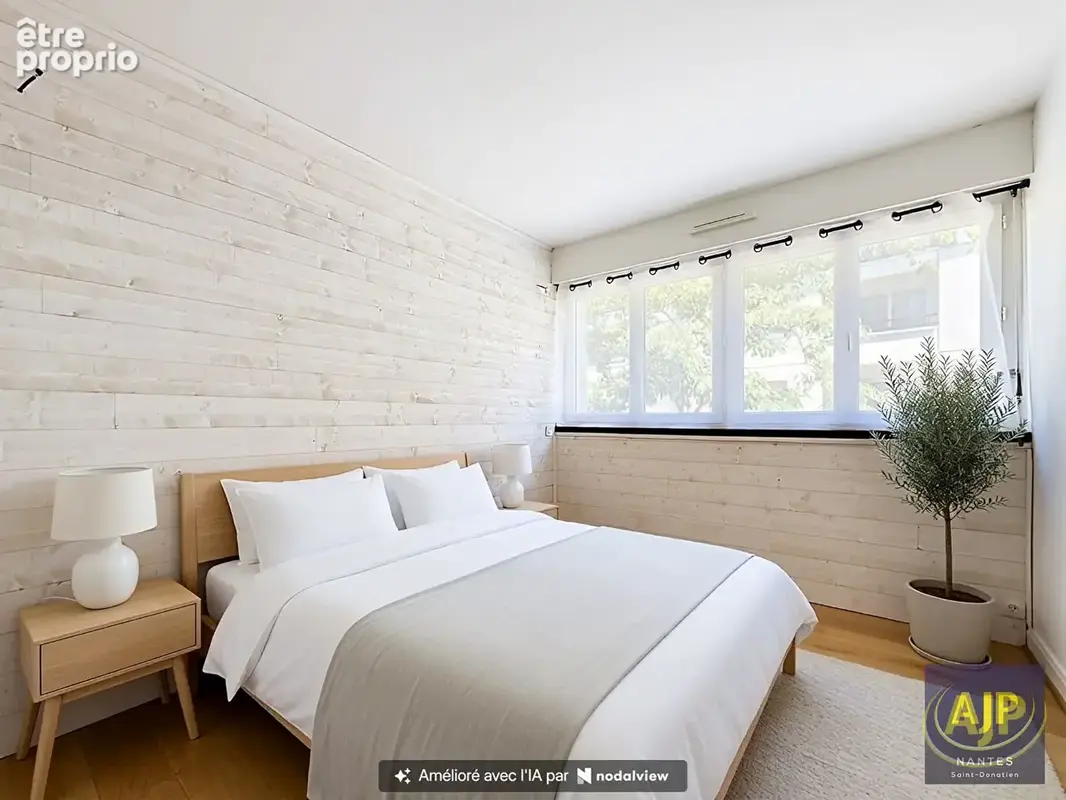 AJP IMMOBILIER NANTES - T3/T4 lumineux de 70 m² - Quartier Cité des Congrès / CHU - photo 8