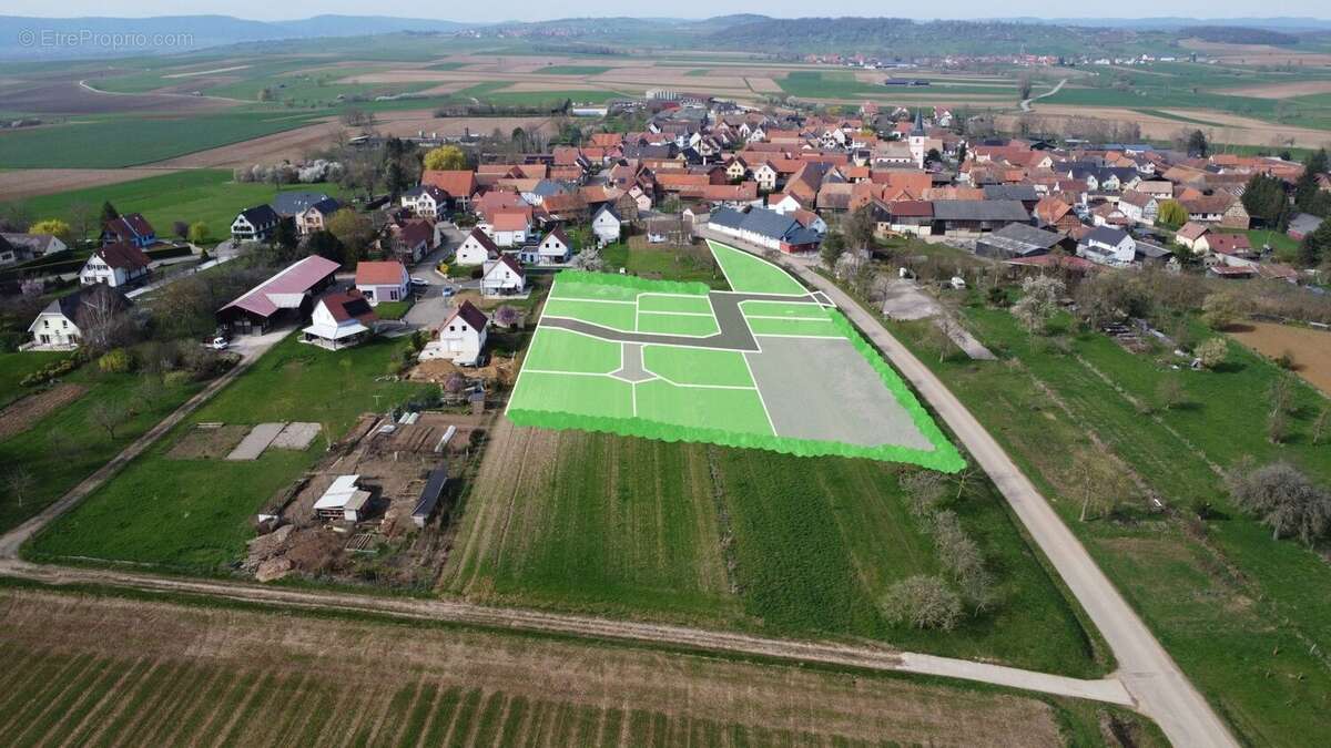 Terrain à GOTTESHEIM