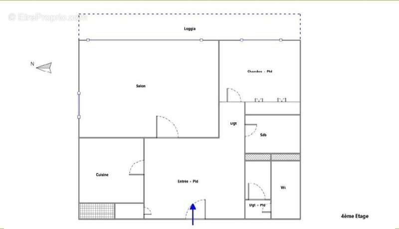 Appartement à PARIS-15E