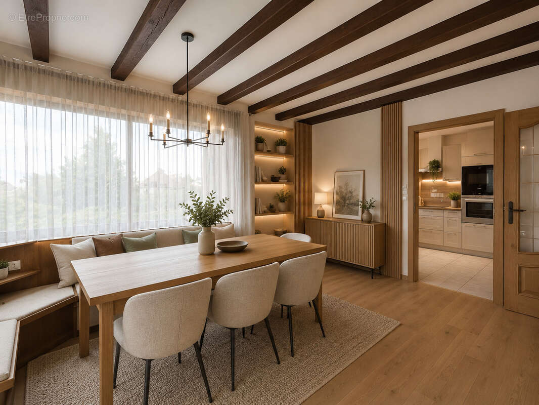 Élégante maison familiale de 220 m2 sur un magnifique terrain arboré de 15 ares - photo 11