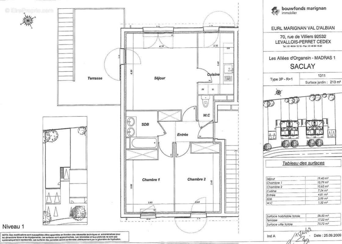 Appartement à SACLAY