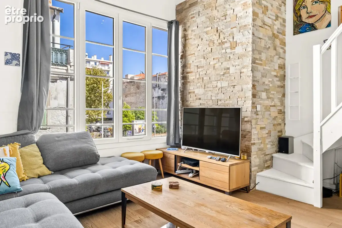 Nice Libération – Duplex  lumineux, rénové, au calme - photo 5