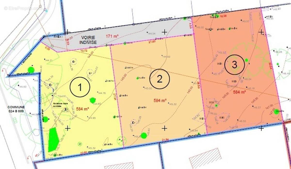 Terrain constructible Mauges sur Loire - Terrain à BEAUSSE