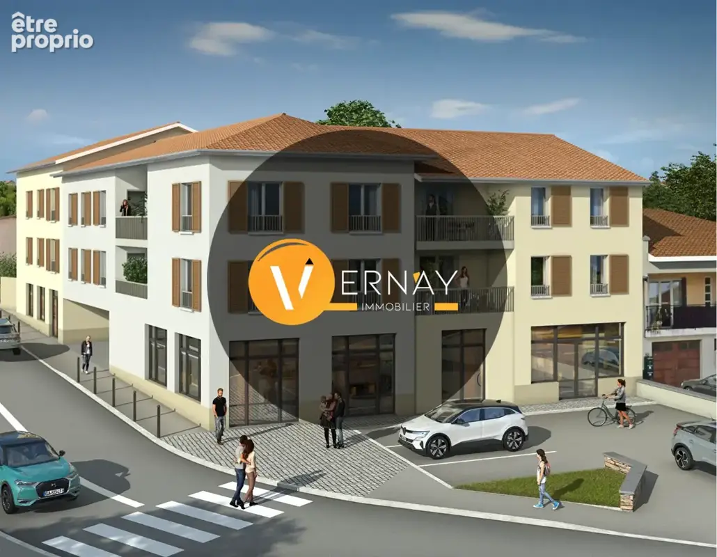 Appartement Type 3  - 63,43 m2 habitables  - Terrasse - Garage - Place de parking - photo 2