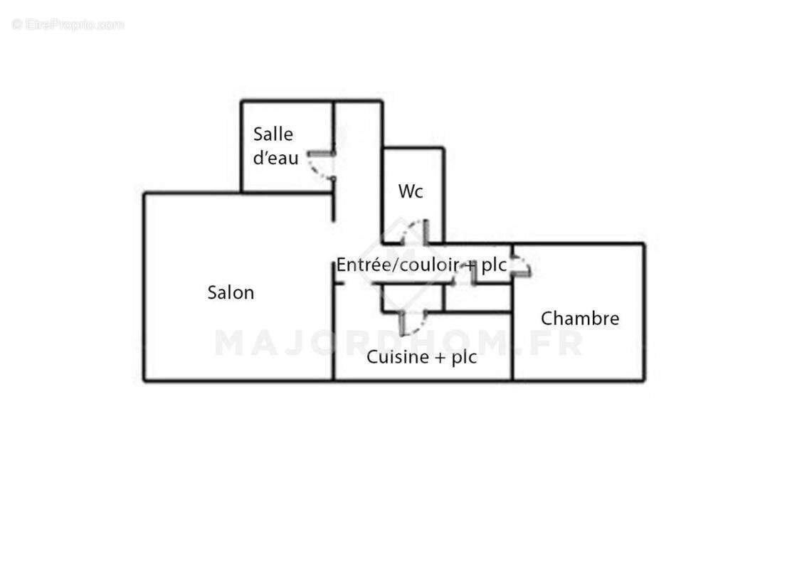 Appartement à MARSEILLE-4E