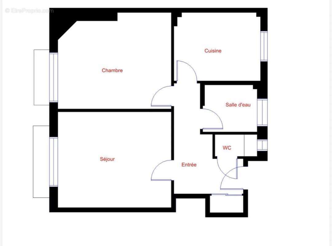 Appartement à PARIS-17E