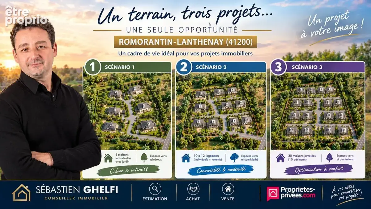 Terrain à ROMORANTIN-LANTHENAY