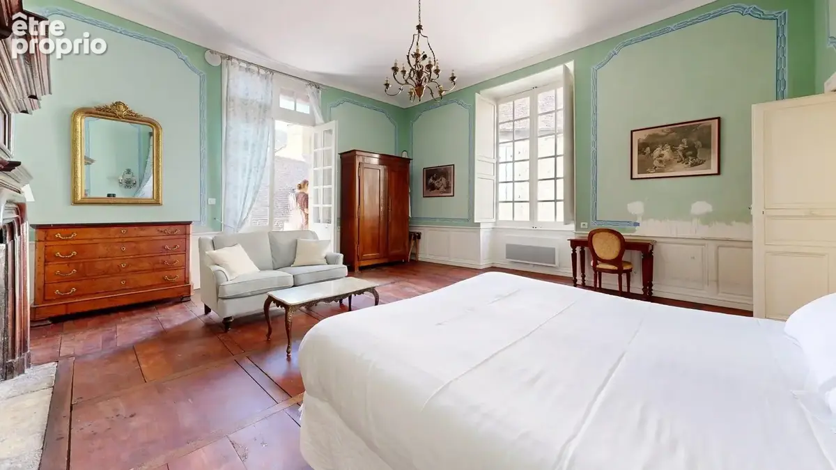 Chambre avec balcon