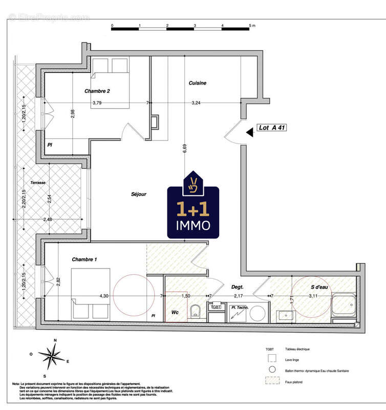 Appartement 70 m² à Frejus  - photo 3