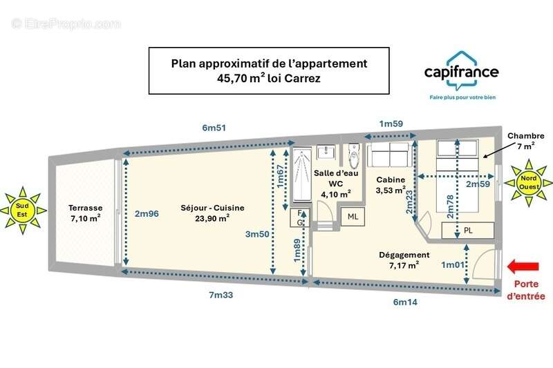 Appartement à LA GRANDE-MOTTE