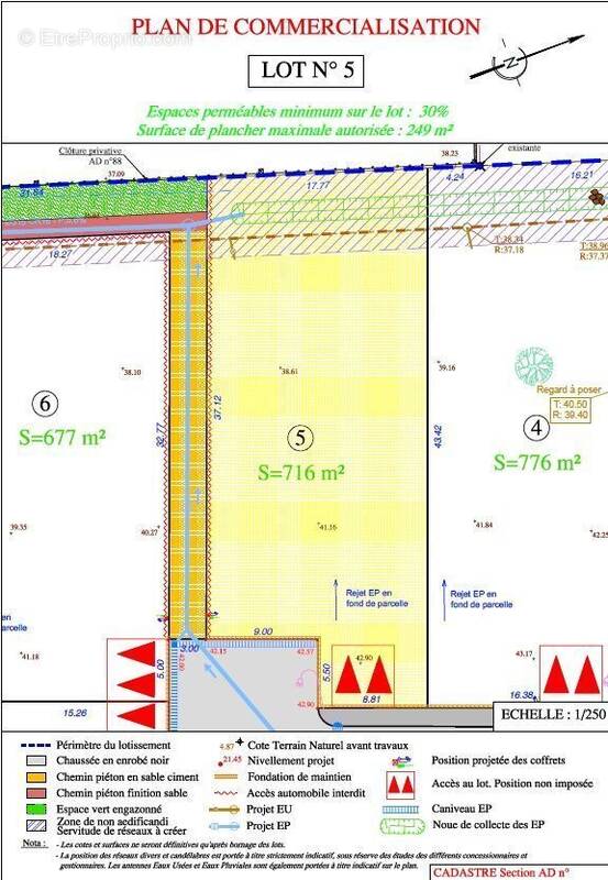 Terrain à LA CHAPELLE-PALLUAU