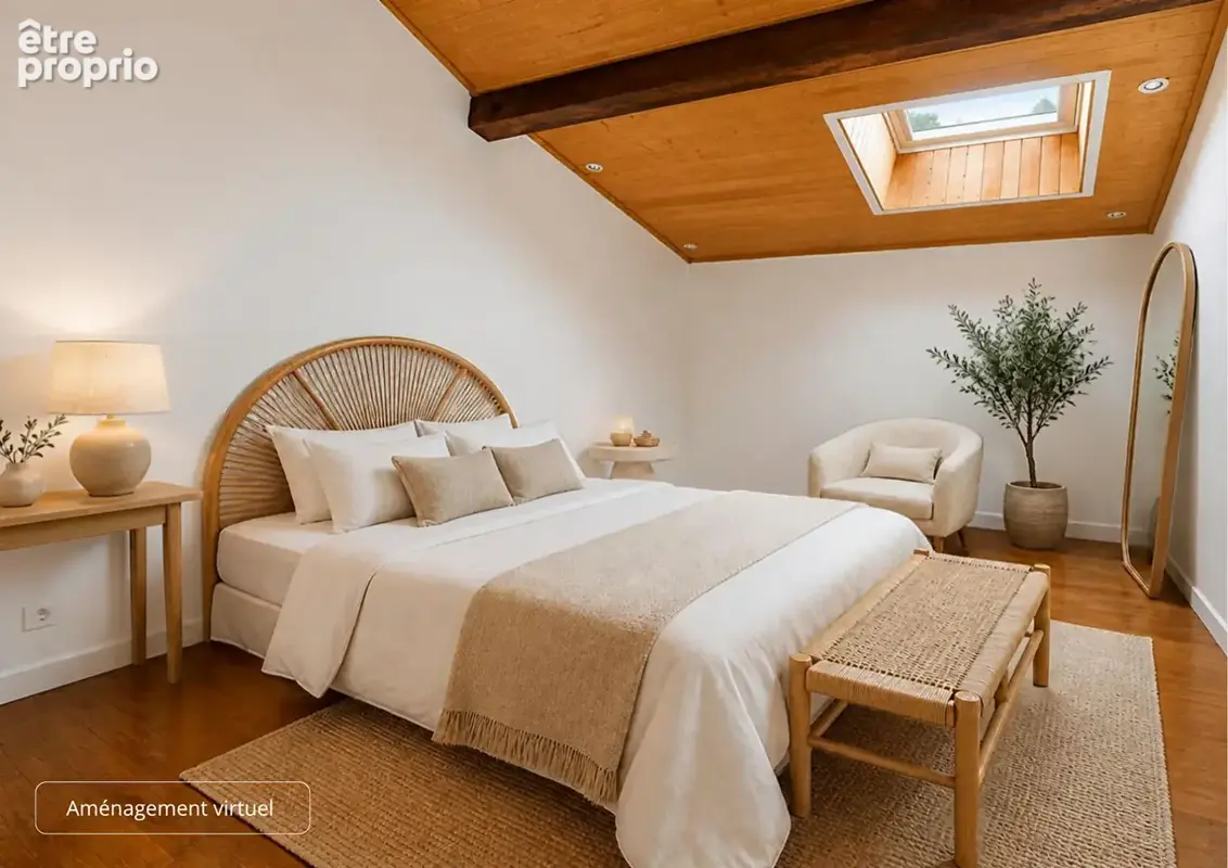 Ancienne toulousaine de charme : T3 en duplex, poutres apparentes, sans copropriété (72 m² ) - photo 9