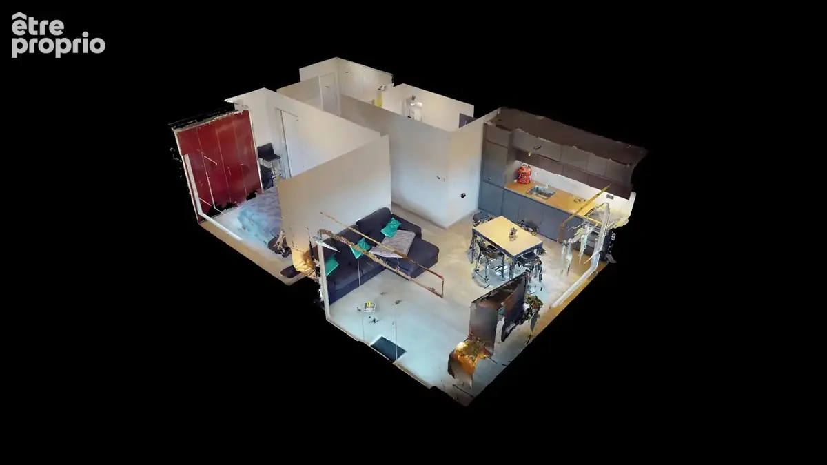 Appartement T2 avec balcon, parking sans vis à vis. - photo 10