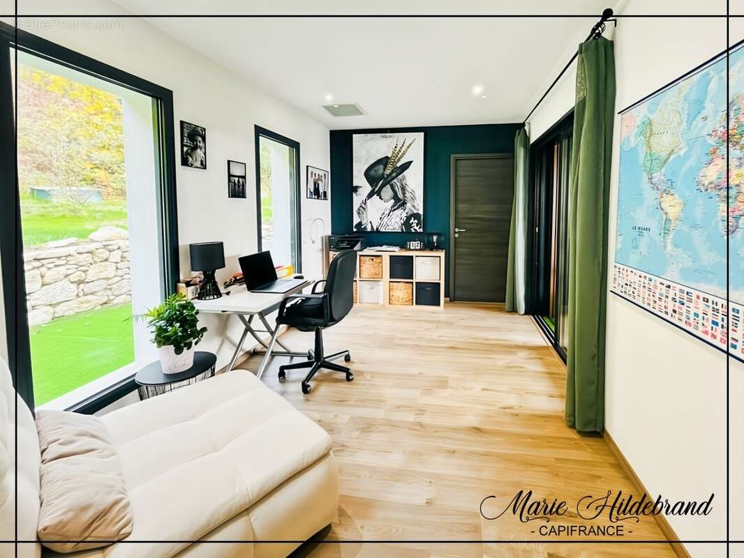 Propriété contemporaine – vue dominante, parc de près d’1 hectare & piscine - photo 9