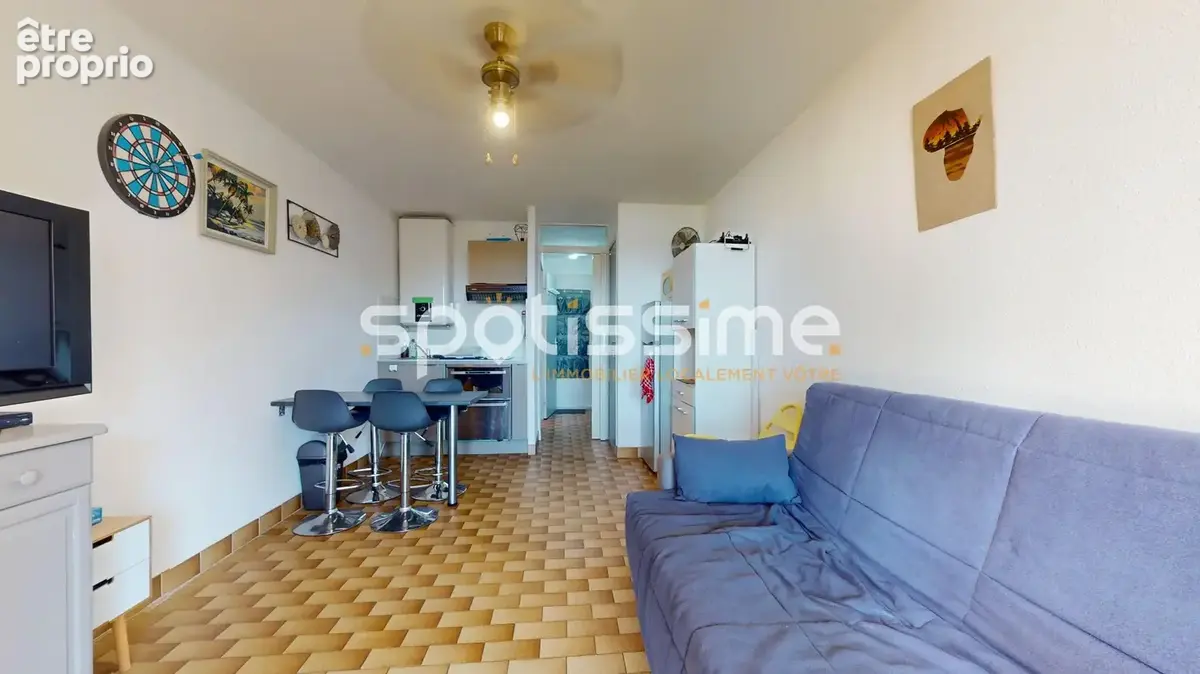 CAP D'AGDE - Malfato - Studio cabine avec vue port et parking - photo 9
